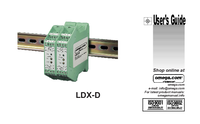 Thumbnail of document Manual - LDX-D DIN Rail Signal Conditioner for AC LVDT Transducers